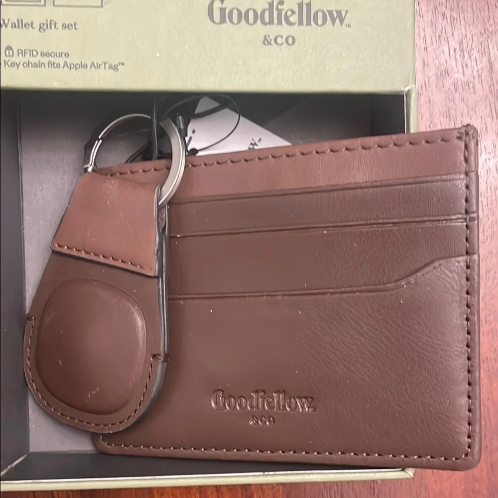 Goodfellow & Co Brown Wallet Gift Set